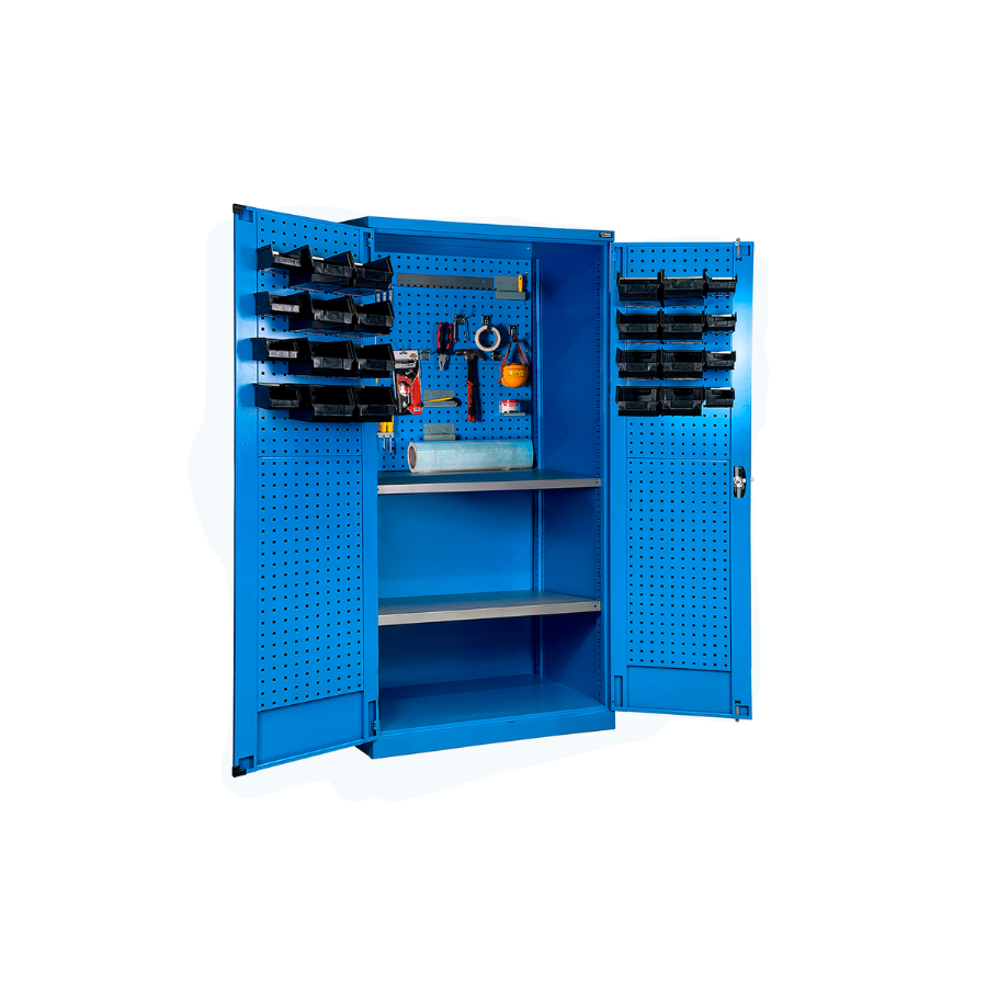 Armario AZUL | 1023x555x2000hmm c/acc completo, Storage Compat